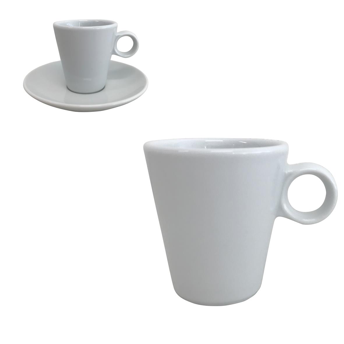Milano Espresso Kop wit 7,5 cl.
