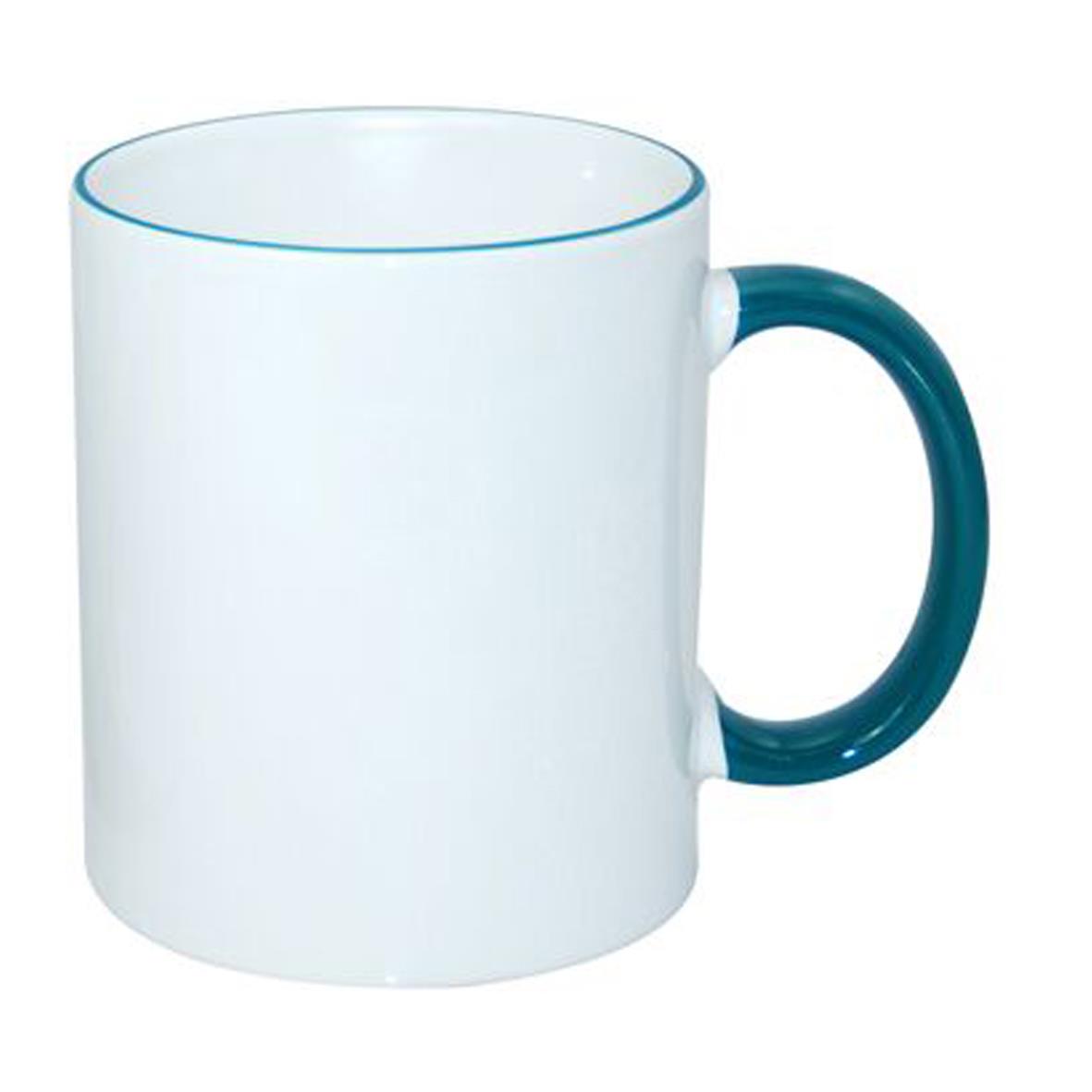 Sublimok gekleurde rand+oor donkergroen 30 cl.