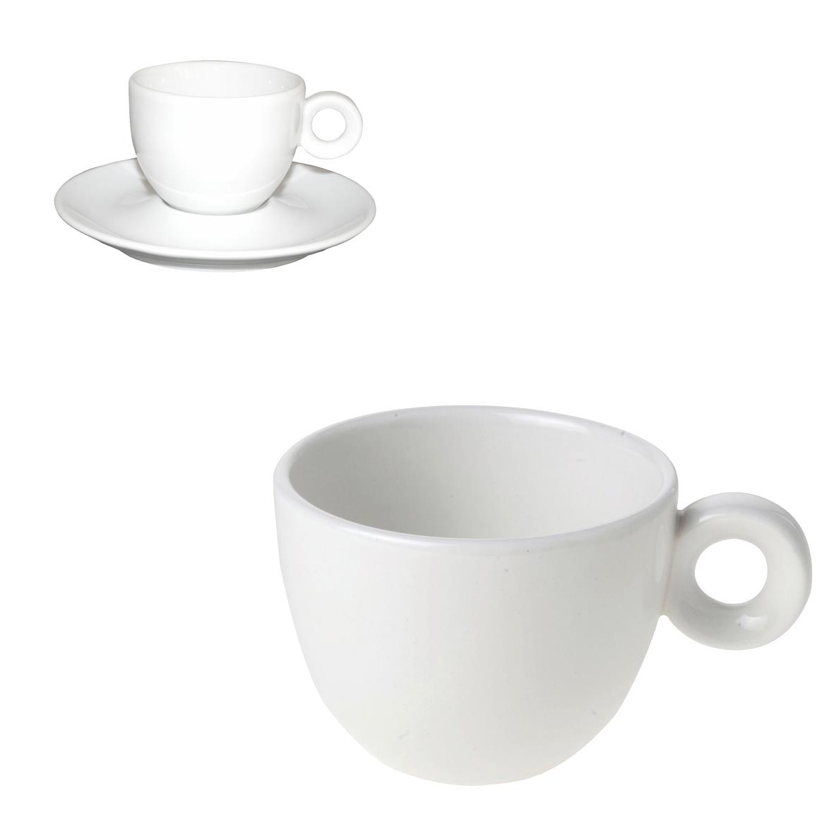 Bola/Rondo Koffie Kop wit 15 cl.