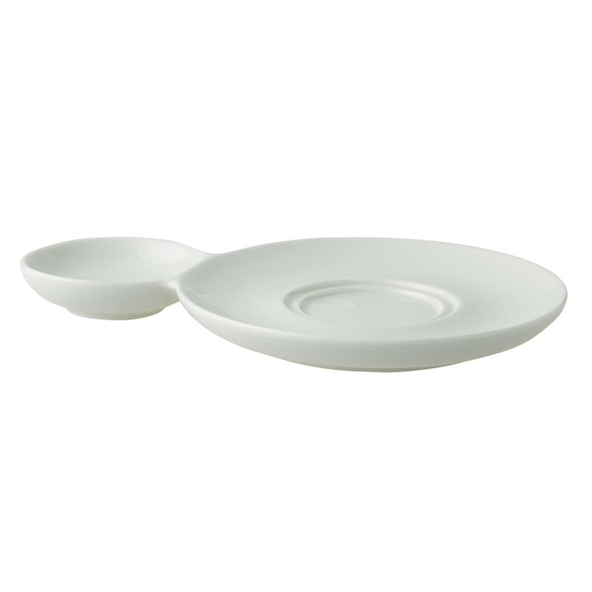 Schotel Duo Patella roomwit 21 cm - Afbeelding 2