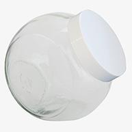Snoeppot Sweets 2 liter wit deksel - Afbeelding 2