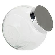 Snoeppot Sweets 2 liter zilver deksel - Afbeelding 2