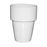 Melkbeker wit 20 cl. - Afbeelding 2