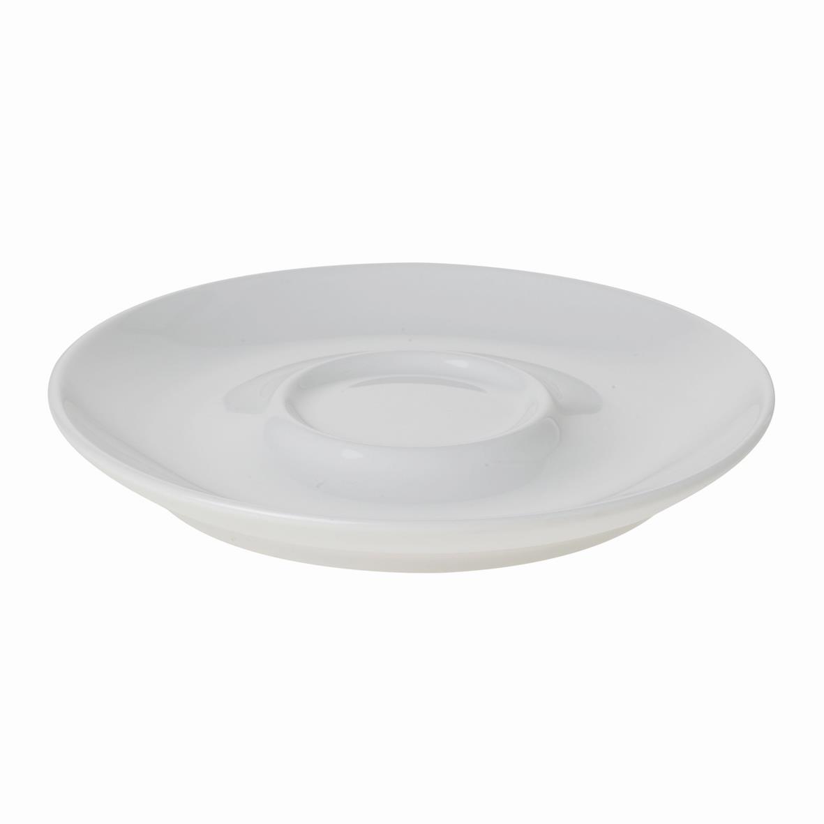 Bola/Rondo Koffie Verkeerd Schotel wit 16,5 cm - Afbeelding 3