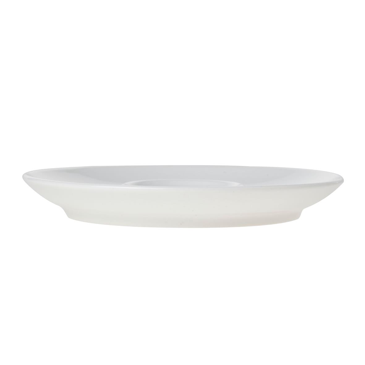 Bola/Rondo Koffie Verkeerd Schotel wit 16,5 cm - Afbeelding 4