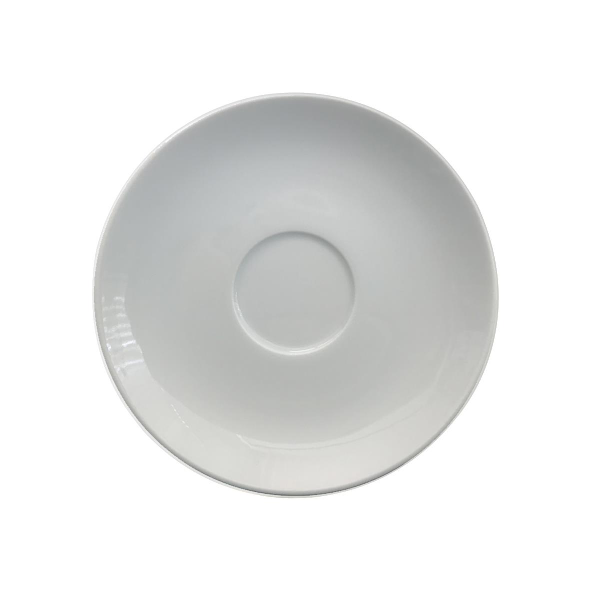 Milano Koff/Capp Schotel wit 14,5 cm