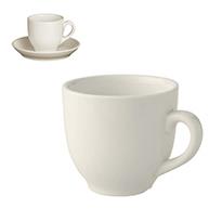 Robusta Koffie Kop ivoor 14 cl. (Enkel SET/12 K+S) - Afbeelding 2
