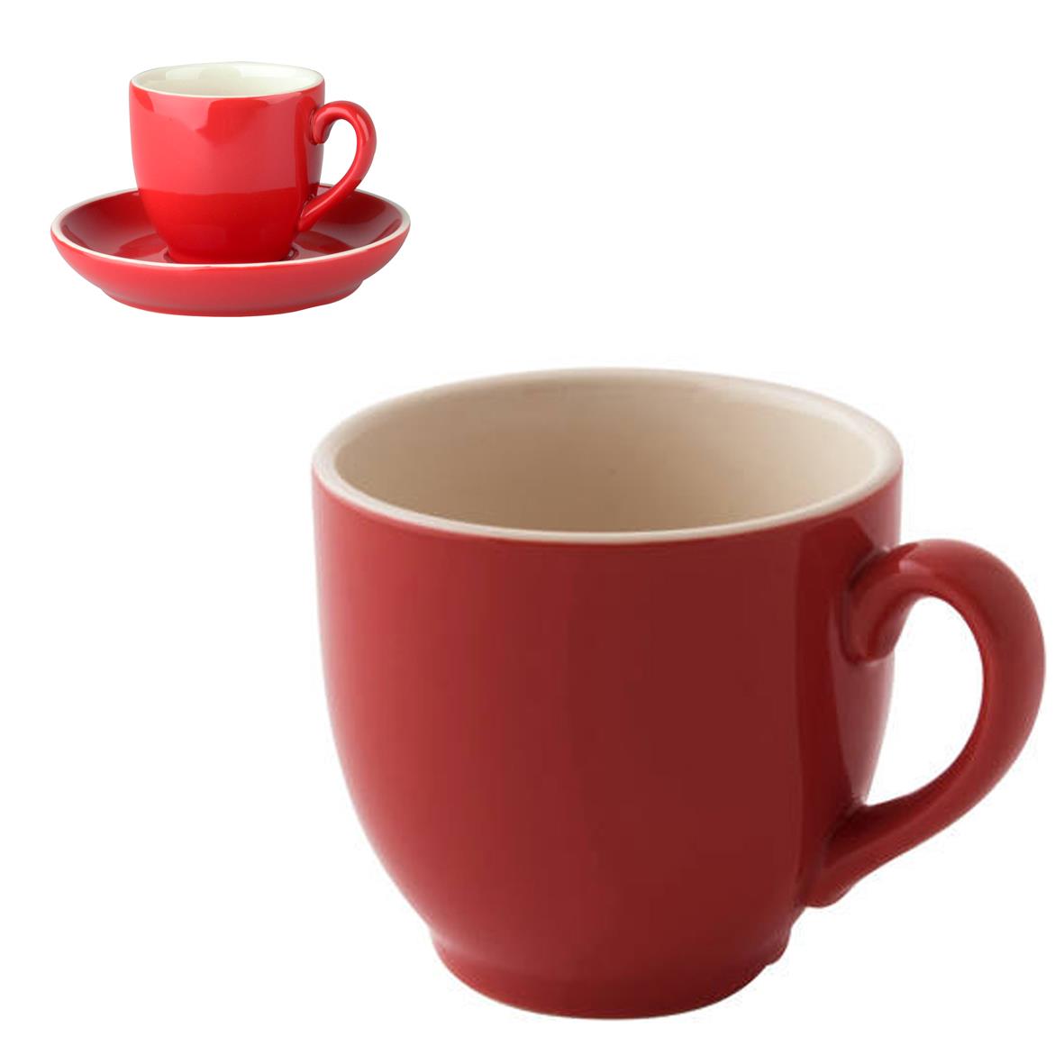 Robusta Koffie Kop rood 14 cl.