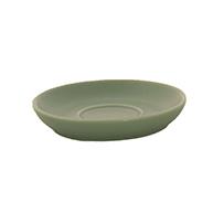 Robusta Koffie Schotel mat groen 12,5 cm. - Afbeelding 2