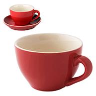 Robusta Cappuccino Kop rood 18 cl. - Afbeelding 2