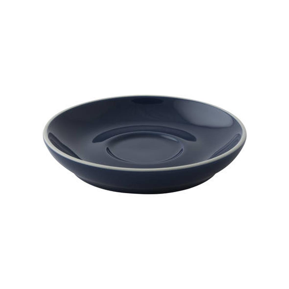 Robusta Cappuccino Schotel blauw 14 cm.