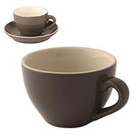 Robusta Cappuccino Kop grijs 18 cl. - Afbeelding 2