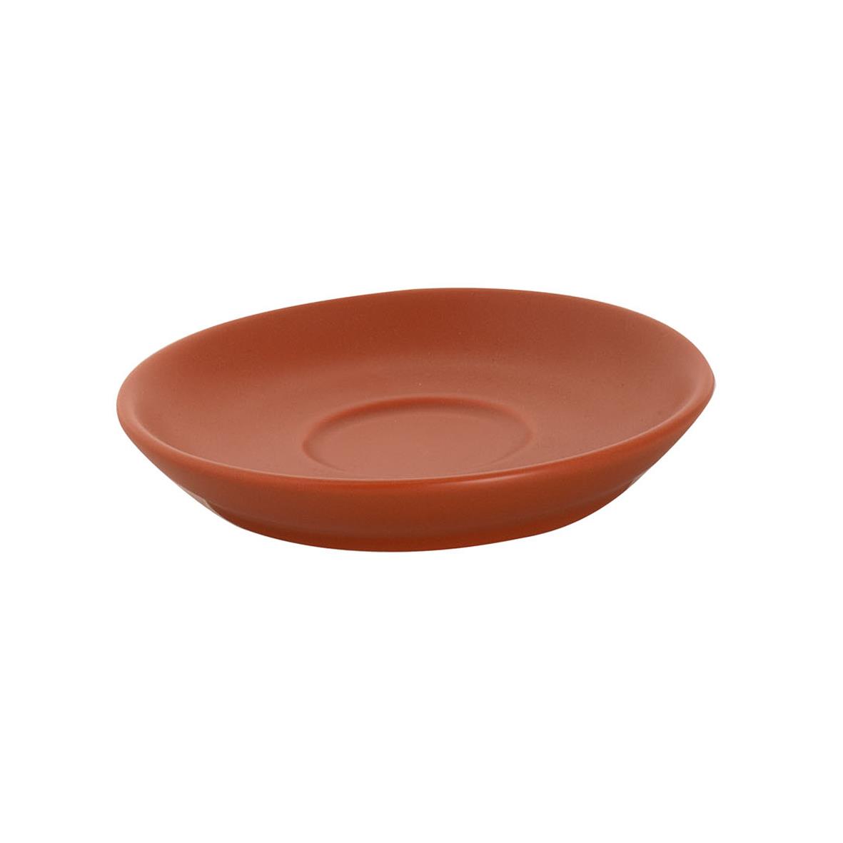 Robusta Cappuccino Schotel mat bruin 14 cm.