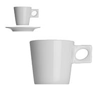 Walkure NY Cappuccino Kop 20 cl. wit - Afbeelding 2