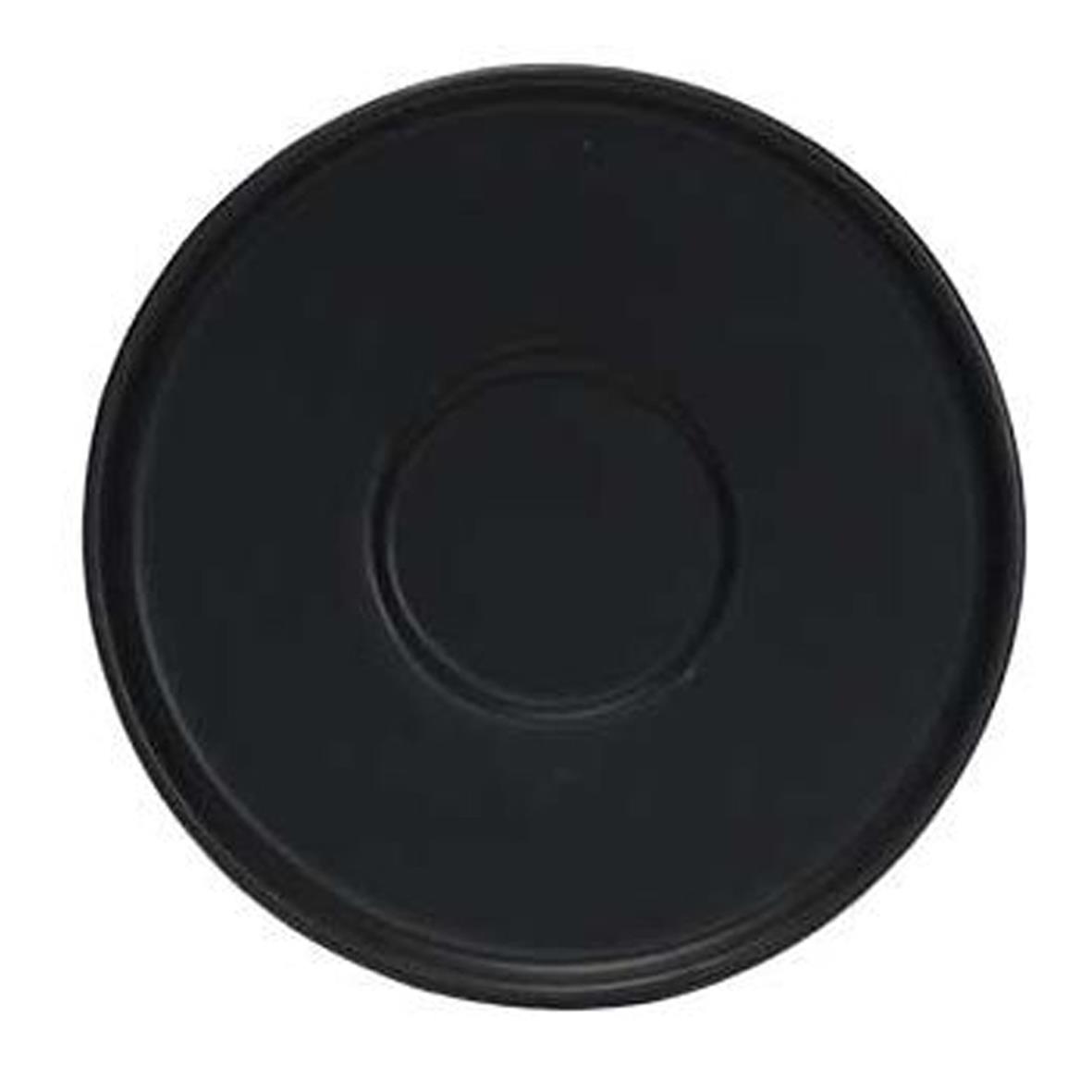 Blackwell Koffie Schotel mat zwart 15 cm.