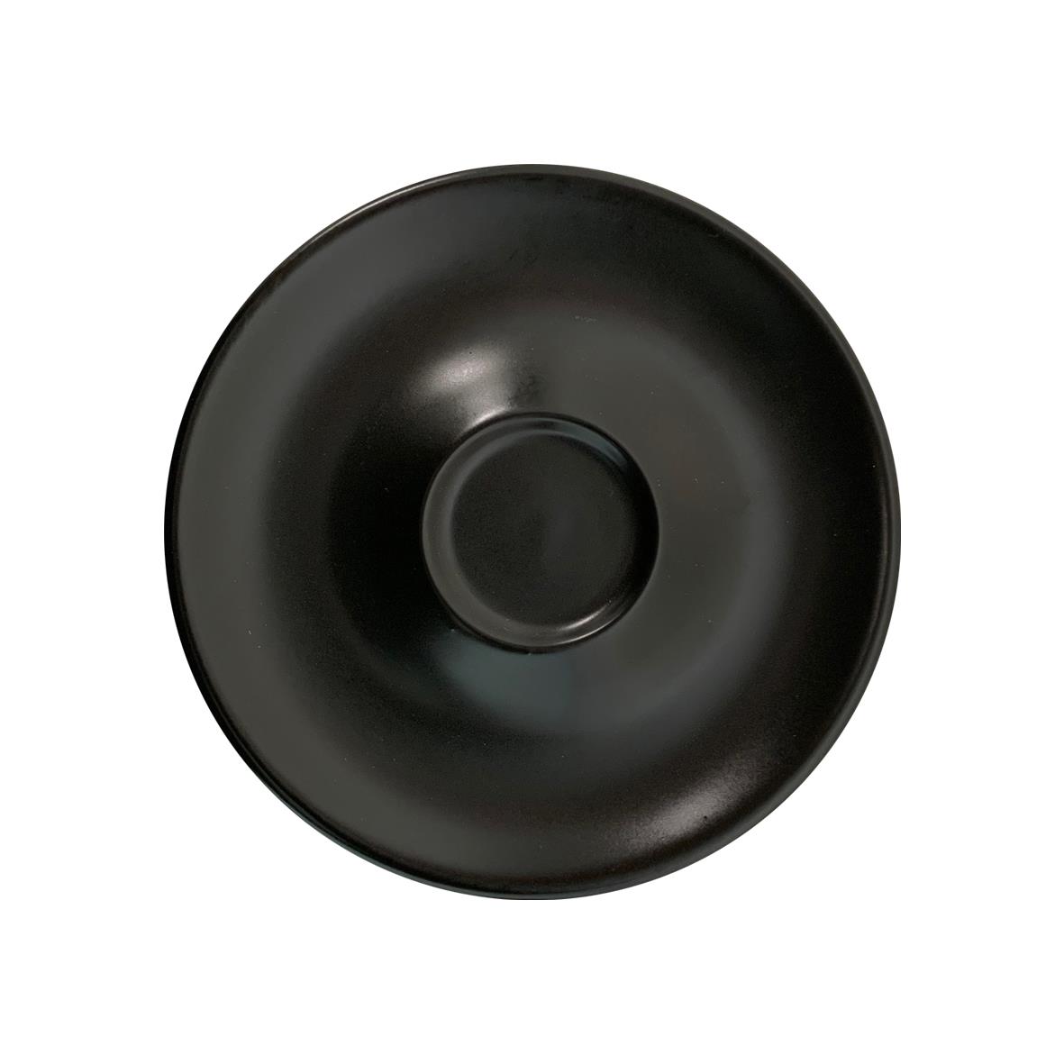 Bola/Rondo Koff/Capp Schotel mat zwart 14.5 cm