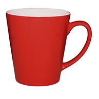 Delta mok rood-wit 30 cl. - Afbeelding 2