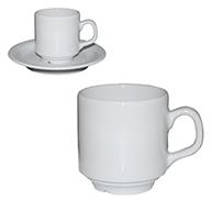 Sara Koffie Kop wit 14 cl - Afbeelding 2