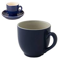Robusta Koffie Kop blauw 14 cl. - Afbeelding 2