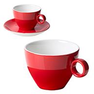 Bart Cappuccino Kop rood 23 cl. - Afbeelding 2