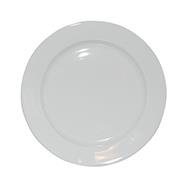 Bord brede rand wit 21 cm. - Afbeelding 2