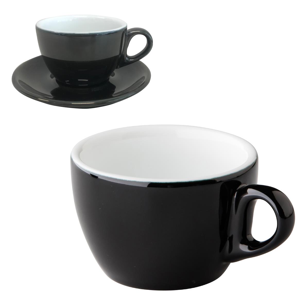 Style Cappuccino Kop zwart 19 cl.