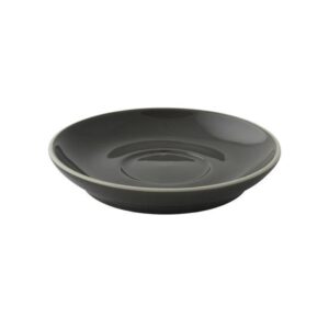 Robusta Koffie Schotel grijs 12,5 cm.